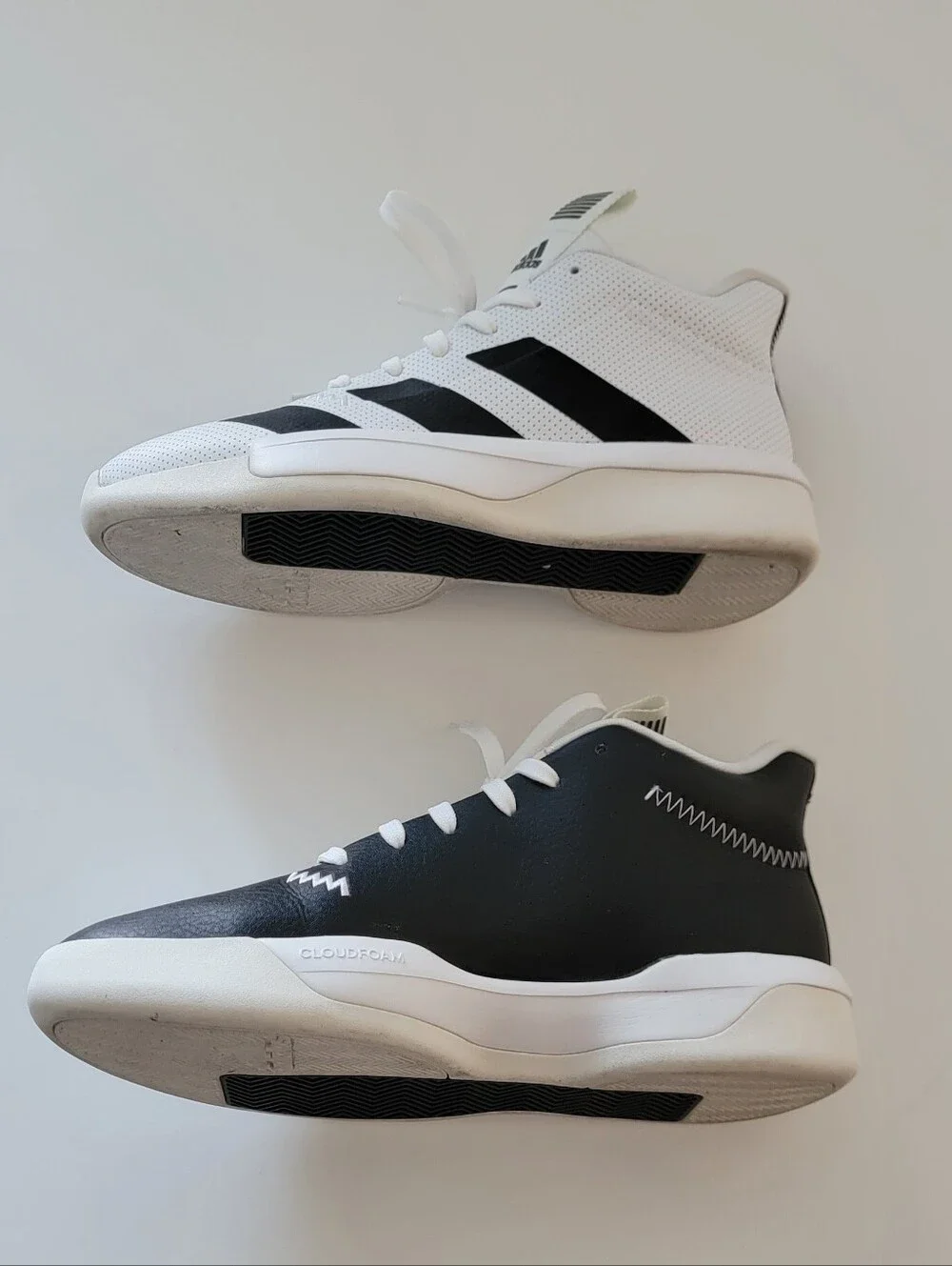 Adidas Pro Next G54445 Black White Cloudfoam Basketball Shoes Men's 8.5